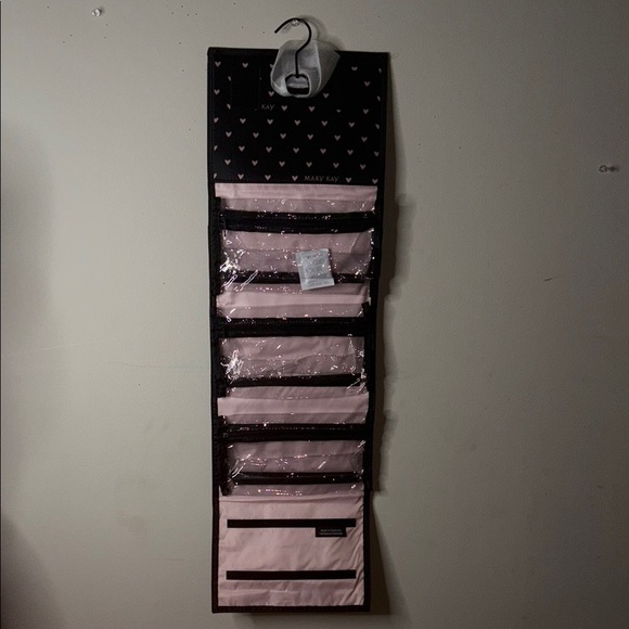 Mary Kay Black and Pink Jewelry Organizer with Collapsible Design - Picture 5 of 10